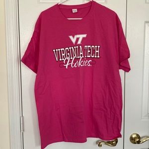 Virginia Tech Hokies Pink Tee
